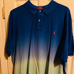 Two-toned Ralph Lauren Short Sleeve Polo
